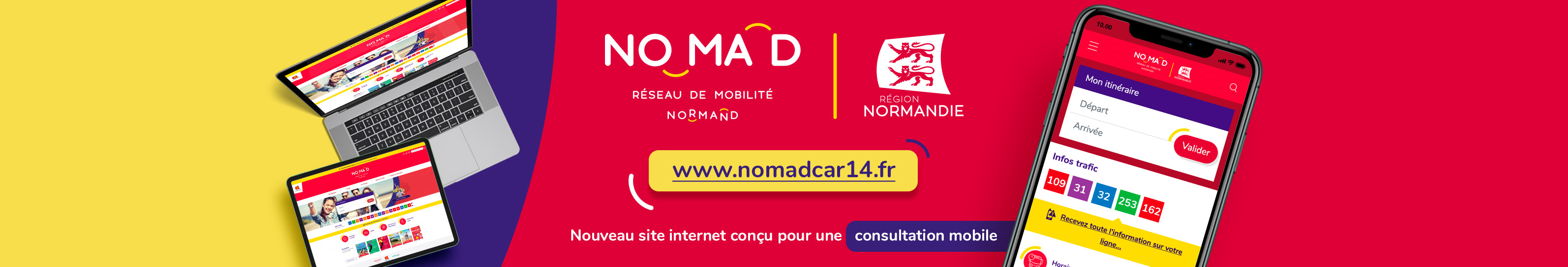 Nouveau site NomadCar14 